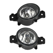 DURAFORCE Left+Right Bumper Fit For Nissan Altima 2007-2017 Fog Lights Assembly Clear Lens
