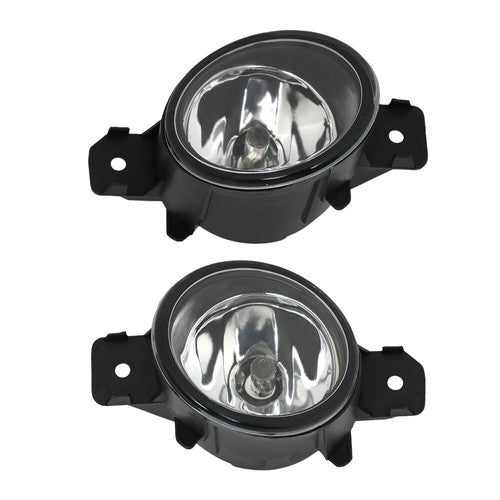 DURAFORCE Left+Right Bumper Fit For Nissan Altima 2007-2017 Fog Lights Assembly Clear Lens