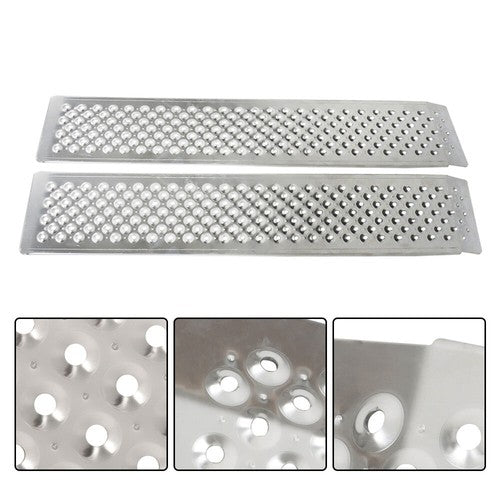 DURAFORCE For ATV Motorcycle Aluminum Motorcycle Loading Ramp 47.2" L×8.5" W 880 lbs NEW