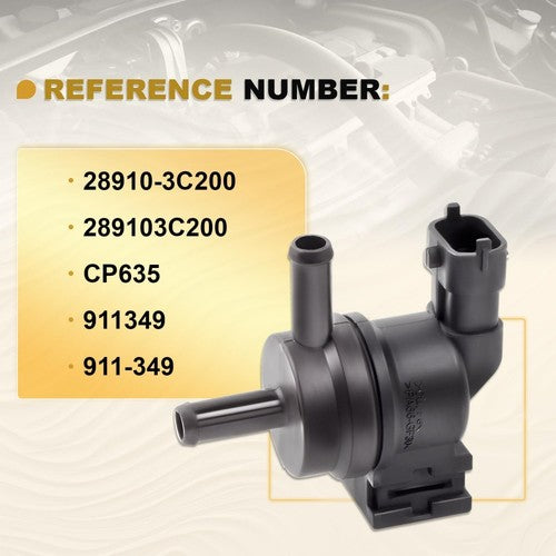 DURAFORCE NEW For 2010-2020 Hyundai 2011-2020 Kia EVAP Vapor Canister Purge Valve Solenoid