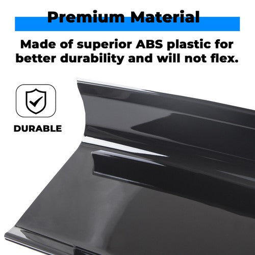 Glossy Black Trunk Panel Decklid Trim Cover for Ford Mustang GT 2015 2023