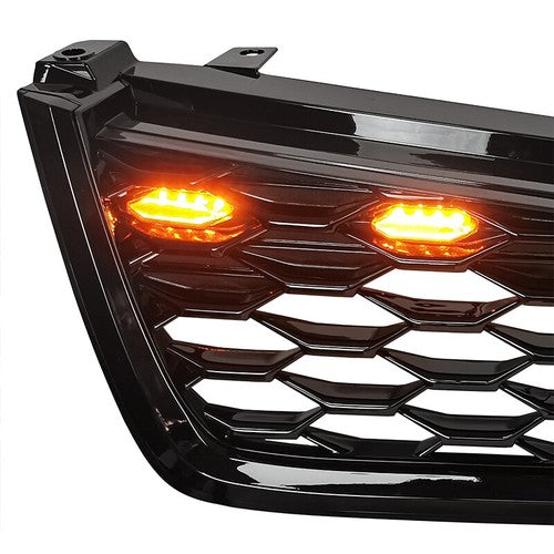DURAFORCE Front Bumper Black Honeycomb Grille w/ Light for 2019-2021 for Subaru Forester