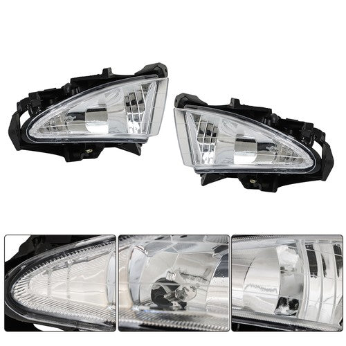 DURAFORCE For 2007 2008 2009 2010 Hyundai Elantra Pair Fog Light Engine Motor Mount 4pcs