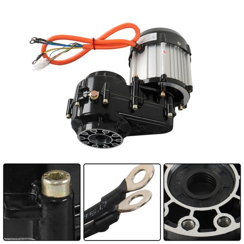 DURAFORCE 48V 1000W Brushless Differential Motor For ATV Trike Go Kart Lawn Mower Tricycle
