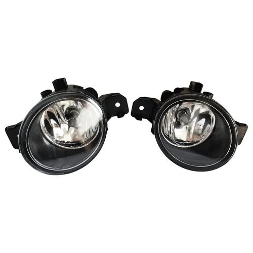 DURAFORCE Pair For 2014 2015 2016 Nissan Rogue Clear Fog Lights Lamp w/Bulb +Switch +Bezel