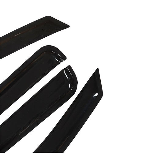 DURAFORCE Replacement Window Visors Sun Rain Guards Fit For Jeep Grand Cherokee 2005-2010