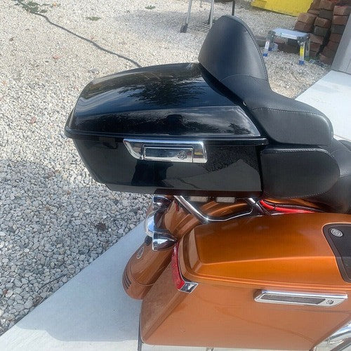 DURAFORCE King Luggage Trunk Backrest For Harley Davidson Street Road Glide 2014-26