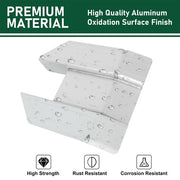 DURAFORCE Swing Arm Skid Plate Guard For Yamaha Warrior 350 ATV 1987-2004