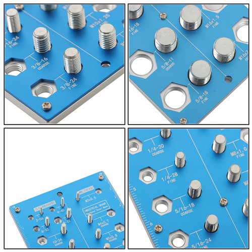 DURAFORCE New Nut And Bolt Thread Checker New Bolt 21 Inch And 17 Metric Specification