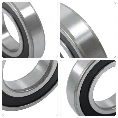 DURAFORCE (4 Pack) 6209-2RS Double Sealed Deep Groove Ball Bearings, 45x85x19 mm