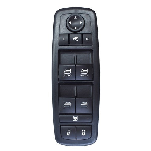 DURAFORCE For Jeep Grand Cherokee 2010-2020 Front LH Car Window Switch Black ABS Plastic