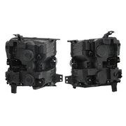 DURAFORCE Headlights+Red Brake Tail Lights For 2019-2021 Chevy Silverado 1500 Halogen 4PCS