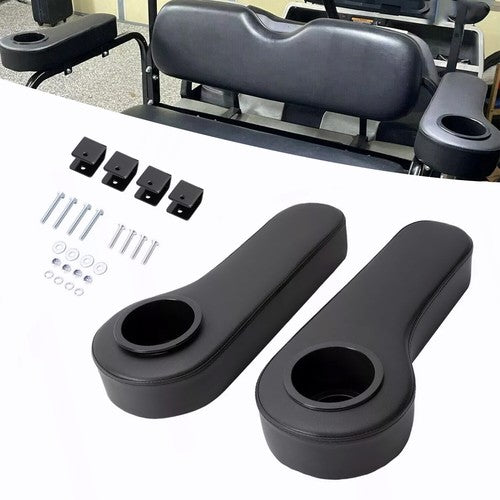 DURAFORCE For EZGO/Club Car/Yamaha Golf Cart Rear Seat Arm Rest Cushion With Cup Holder