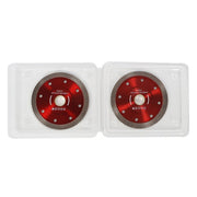 DURAFORCE 4.5“ Super Thin Diamond Porcelain Saw Blade Ceramic Cutting Disc 2Pcs/Lot