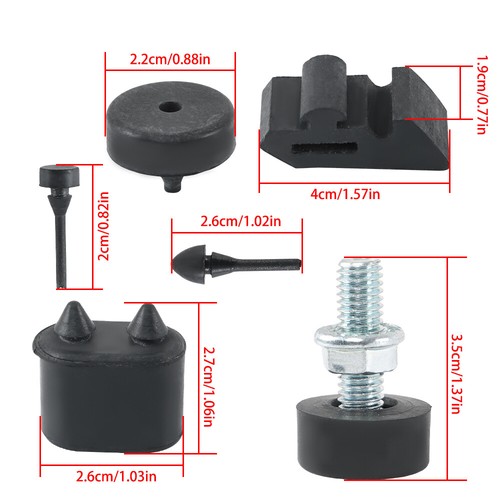 DURAFORCE Rubber Stoppers Bumpers Stopper Kit&Hood Adjusters For Chevrolet Camaro 1967-79