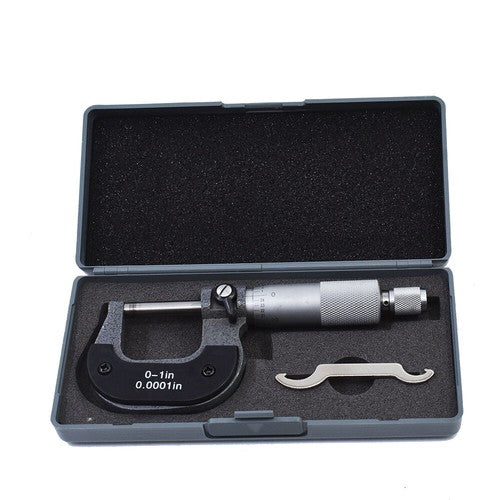 DURAFORCE 0-1" 0.0001" Precision Outside Micrometer Carbide Tipped, Standard High Quality