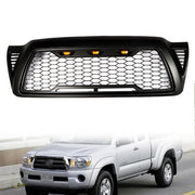 DURAFORCE For Toyota Tacoma 2005-2011 Black Plastic Front Upper Bumper Grille W/ LED