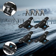 DURAFORCE Box Tie Down Truck Bed Cleats Locking FL3Z-9928408-AB For Ford F150/250 15-25