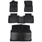 DURAFORCE TPE Rubber All Weather Protection Floor Liners for Nissan Rogue 21-26 Not Sport