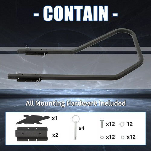 DURAFORCE Step Entry Assist Handrail For 5th Wheel RV Camper Solid Generation 3 Solid Step