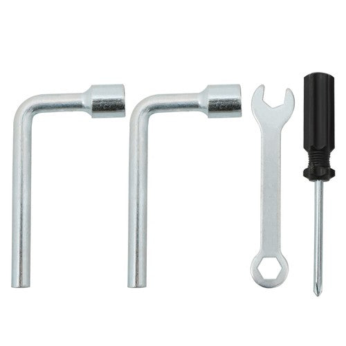 DURAFORCE Aluminum Drywall Adjustable Height Stilts Tool For Painter Taping Red 24"-40"