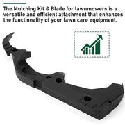 DURAFORCE For John Deere 54C 54X 54D 54" Lawn Mower Mulching Attachment w/ Blades #BM20827