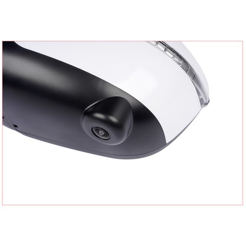 DURAFORCE Left View Mirror Assembly with Turn Signal Lamp for Nissan Rogue SV SL Advance