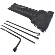 DURAFORCE Black Steel Spare Lug Wrench Tire Tool Kit W/Bag Fit For Toyota Tacoma 2005-2013