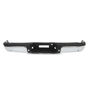 DURAFORCE Rear Bumper Chrome With Object Sensor Holes New For 2006-2008 Ford F150