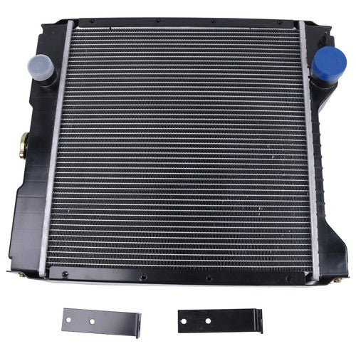 DURAFORCE 1347609C1 1A12192 3 Row Aluminum Radiator Fits Case 1840 1845C Skid Steer Loader