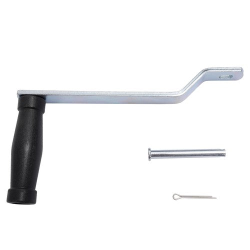 DURAFORCE 1400LB Steel Horizontal Pulling Hand Winch w/Ratchet Galvanized For Boat Trailer