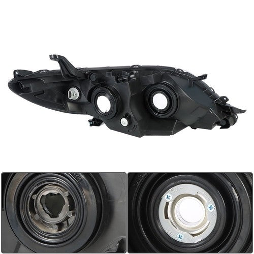 DURAFORCE Front Headlight Assembly Halogen Left /Driver SIde For Toyota Sienna 2011-2013
