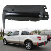 DURAFORCE For Ford F150 2009-2014 W/ Sensor Holes Black Primered Left Rear Bumper End