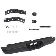 DURAFORCE Car Metal Rear Bumper Black Rear Powdercoated Fit For Toyota Tundra 2000-2006
