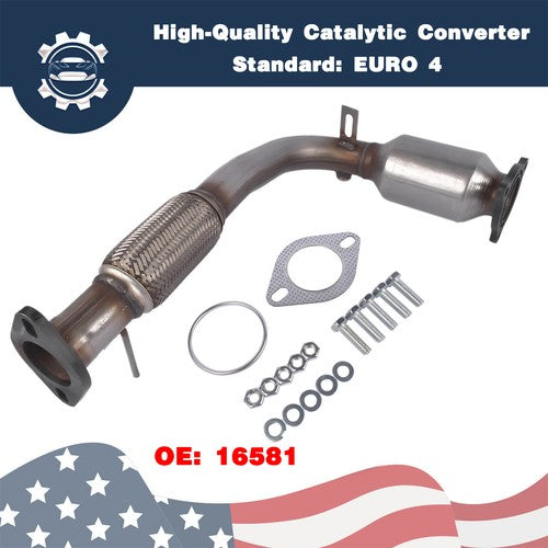 DURAFORCE Front Catalytic Converter for GMC Terrain 10-14 Chevy Captiva Sport 12-15 2.4L