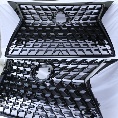 DURAFORCE Front Gloss Black Grille Luxury Grill for 2014-2022 for Lexus GX460
