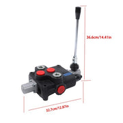 DURAFORCE Hydraulic Valve 1 Spool Hydraulic Directional Control Valve Double Acting Valve