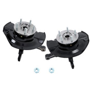 DURAFORCE 2× Steering Knuckle & Wheel Hub Bearing Assembly For Honda CR-V L4 2.4L 2007-09