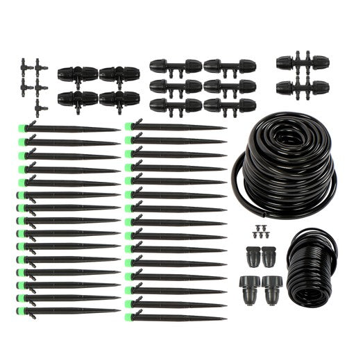 DURAFORCE Drip Irrigation System - Adjustable Quick Connect Irrigation System fit Gardens