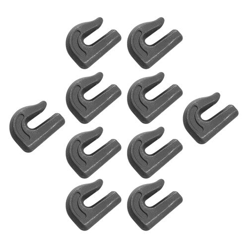 DURAFORCE 10 Pack 3/8" Weld On Grab Hook 6600lbs Heavy Duty G70 Forged Grab Chain Hooks