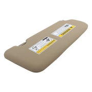 DURAFORCE Beige Plastic Driver Side Sunvisor With Lights And Mirror For 17-22 Honda CR-V