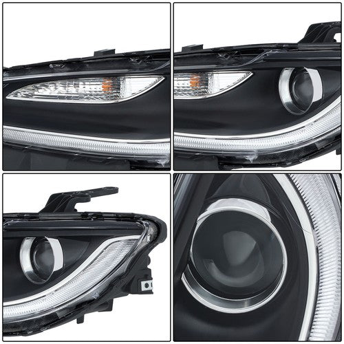 DURAFORCE For Chrysler 200 2015-2017 Headlight Projector LH/Left Side Halogen Replacement