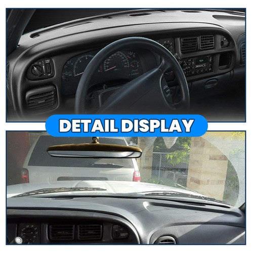 Dash Bezel Dashboard Cover Overlay for 1998-2002 Dodge Ram 1500 2500 3500 Pickup