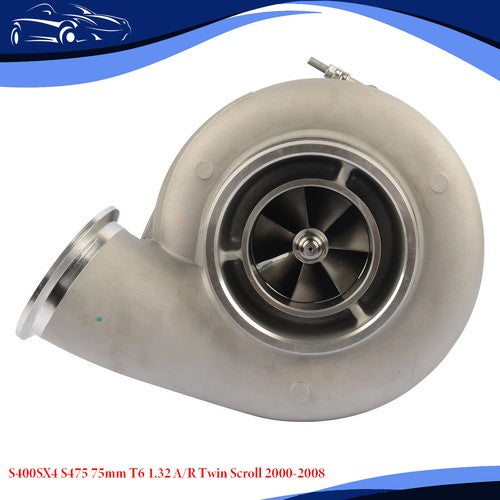 DURAFORCE Turbo Charger 23518588 S400S062 S475 75mm 1.32 A/R Twin Scroll For Int Harvester