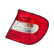 DURAFORCE Red Tail Light Right+Pair Fog Lights Chrome Housing For Toyota Camry 2002-2004
