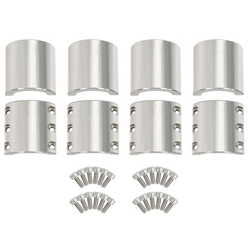 Universal 2 Inch OD Size Tube Clamps Roll Cage Mount Cage Long 4 Pieces