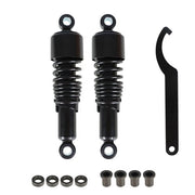 DURAFORCE Pair 10.5'' 267mm Black Rear Shocks Fit For Sportster 883 1200