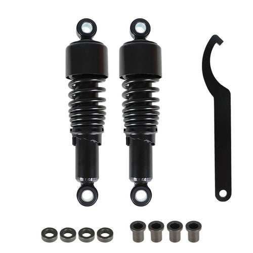 DURAFORCE Pair 10.5'' 267mm Black Rear Shocks Fit For Sportster 883 1200