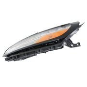 DURAFORCE Single LH For Jeep Cherokee 2014-2018 Headlight Replacement Halogen Clear Lens