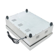 DURAFORCE Commercial Electric Griddle 1600W 22" Stainless Steel Flat Grill 50-300℃